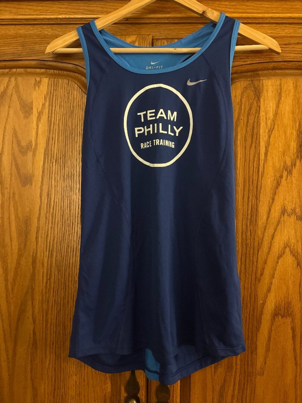 Nike Women's Blue 'Team Philly' Dri-FIT Tank Top